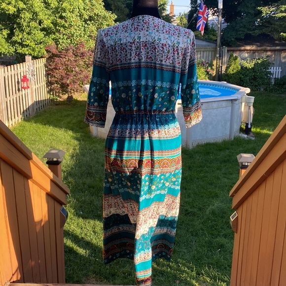 Summer Dress 100% Cotton size small - Picture 5 of 11